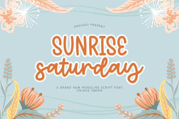 A Practical Designer Review: Sunrise Saturday as a Branding Font