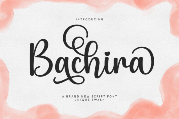 Bachira: A Script Font That Elevates Digital Branding