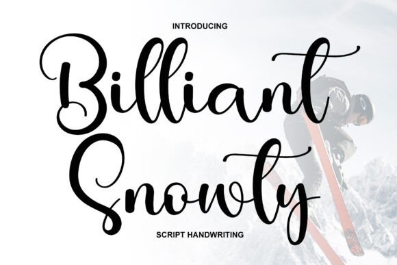 Brilliant Snowty: A Festive Typeface for Digital Design