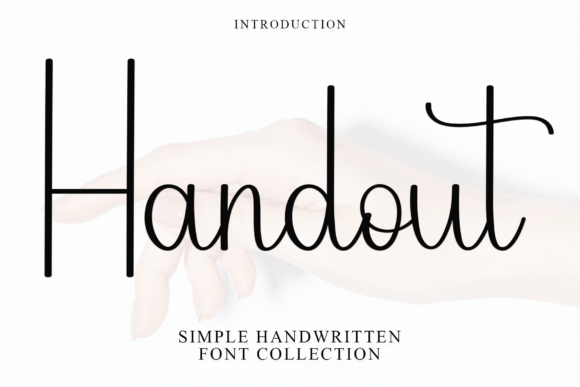 Choosing Handout: A Friendly Font for Modern Digital Layouts