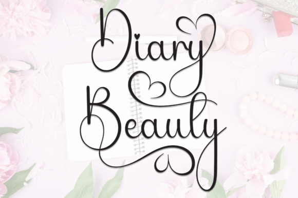 Diary Beauty: A Font That Feels Like Fresh Ink