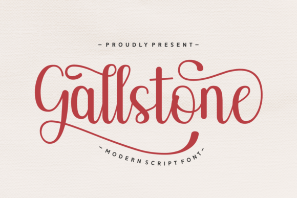 Gallstone: A Campaign Font with Confidence and Style