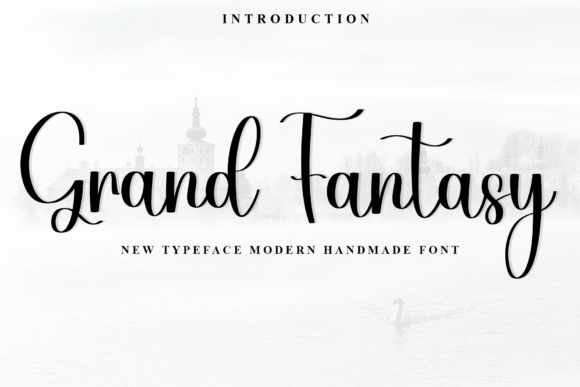 Grand Fantasy: A Script Font for Editorial Elegance
