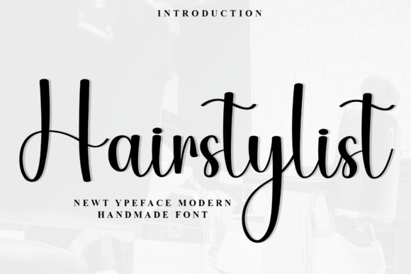 Hairstylist: A Charming Script Font for Makers
