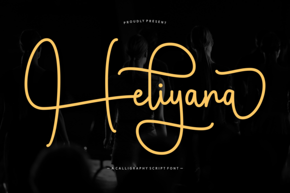 Heliyana: An Elegant Font for Your Creative Products