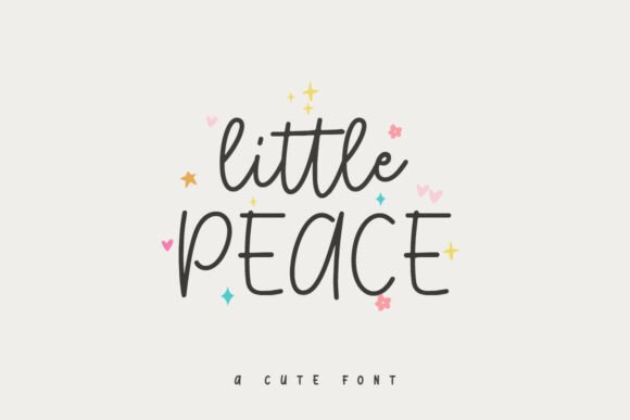 Little Peace: A Typeface for Editorial Warmth