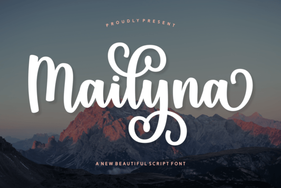 Mailyna: A Typeface Designed for Elegant Branding