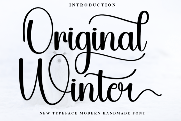 Original Winter: A Versatile Typeface for Digital Campaigns