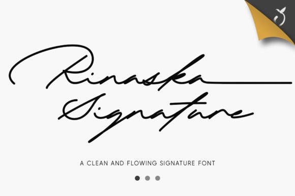 Rinaska Signature: An Editorial Font for Modern Publishing